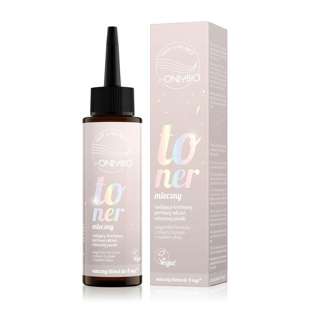Тонер для волосся OnlyBio Hair in Balance Toner, Milky, 100 мл